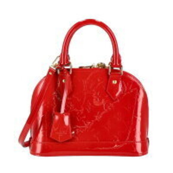 Louis Vuitton Handbags - Louis Vuitton Alma Vernis Cerise Red